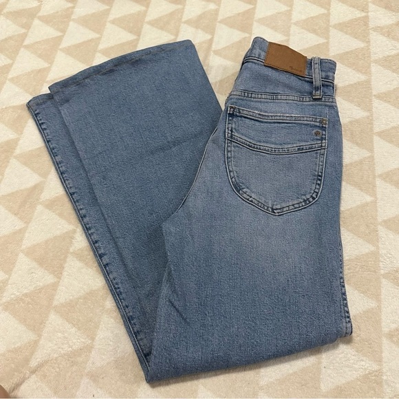 Madewell high rise flare jeans Caine wash - Picture 4 of 7